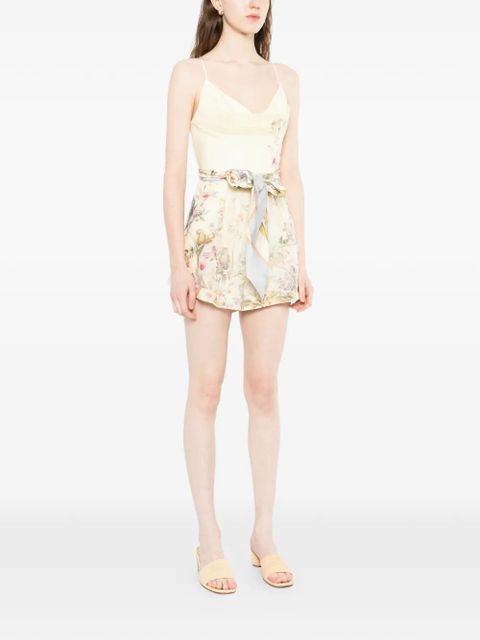 ZIMMERMANN Rebellion Fitted playsuit - Yellow