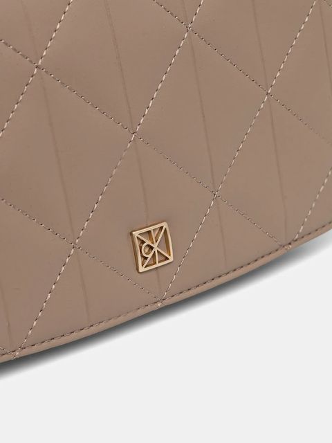 Calvin Klein torebka kolor beżowy LV04F3410G