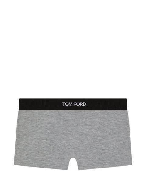 TOM FORD logo-waistband boxers - Grey - zdjęcie produktu nr 1