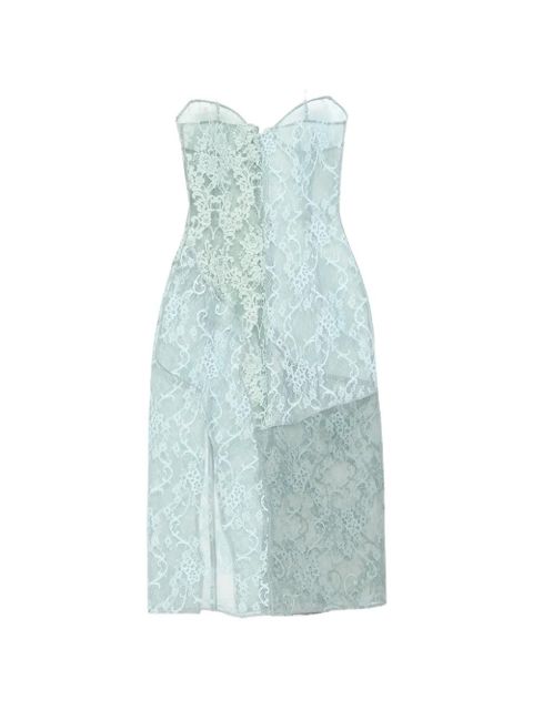 Acne Studios lace midi dress - Blue