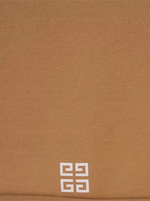 Givenchy cropped graphic T-shirt - Neutrals