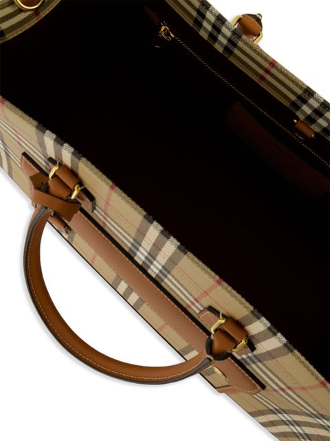 Burberry medium Freya tote bag - Brown