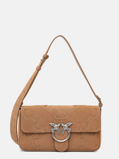 Pinko torebka crossbody damska zamszowa - zdjęcie produktu nr 1
