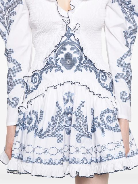 ALEMAIS Hazel mini dress - White