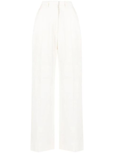 Casablanca wide-leg tailored trousers - Neutrals - zdjęcie produktu nr 1