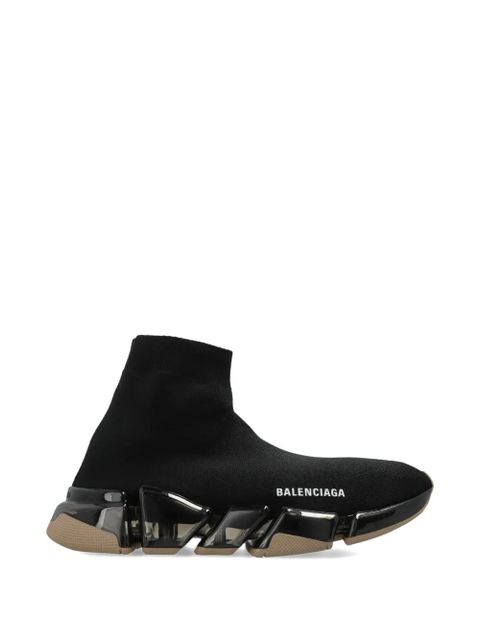 Balenciaga Speed 2.0 logo-lettering slip-on - Black - zdjęcie produktu nr 1