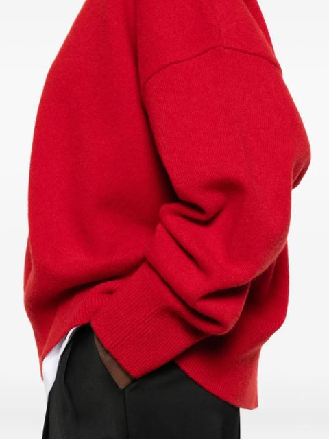 Róhe crew-neck sweater - Red - zdjęcie produktu nr 2