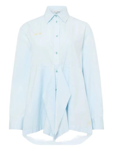 JW Anderson ruffled shirt - Blue - zdjęcie produktu nr 1