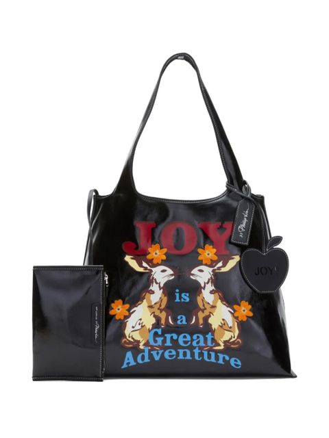 3.1 Phillip Lim Joy Is A Great Adventure tote bag - Black