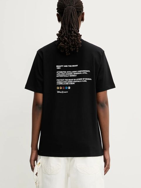 Coperni x Disney t-shirt bawełniany Belle damski kolor czarny DJS03F5036BEL - zdjęcie produktu nr 1
