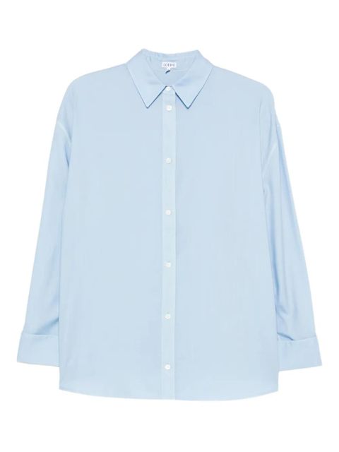 LOEWE buttoned shirt - Blue - zdjęcie produktu nr 1