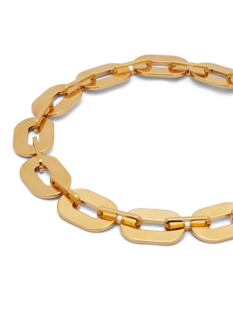 Jil Sander chain choker necklace - Yellow - zdjęcie produktu nr 2