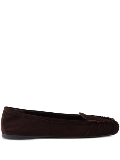 Prada suede loafers - Brown - zdjęcie produktu nr 1