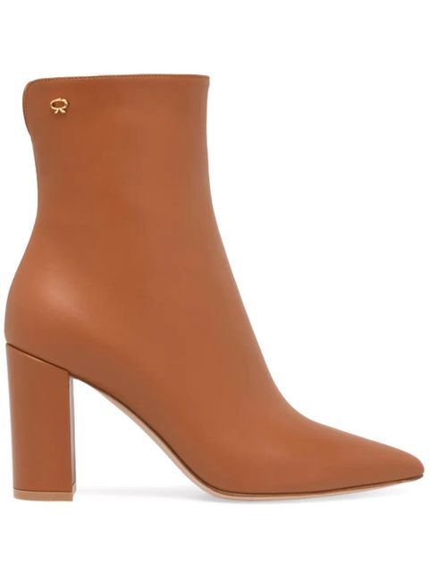 Gianvito Rossi 85mm Lyell boots - Brown - zdjęcie produktu nr 1