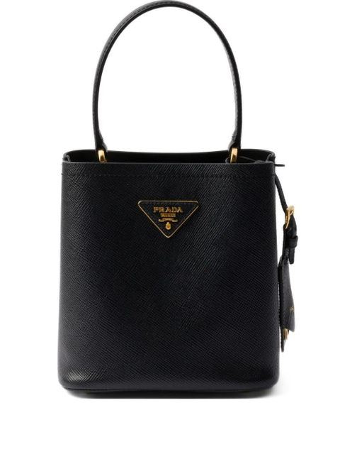 Prada mini Panier tote bag - F0002 BLACK - zdjęcie produktu nr 1