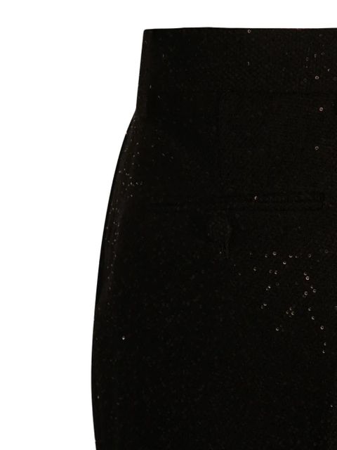 TOM FORD sequin-embellished trousers - Black