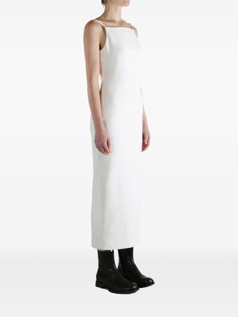 Givenchy Sliced square-neck maxi dress - Neutrals