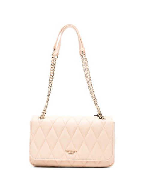 TWINSET quilted chain shoulder bag - Pink - zdjęcie produktu nr 1