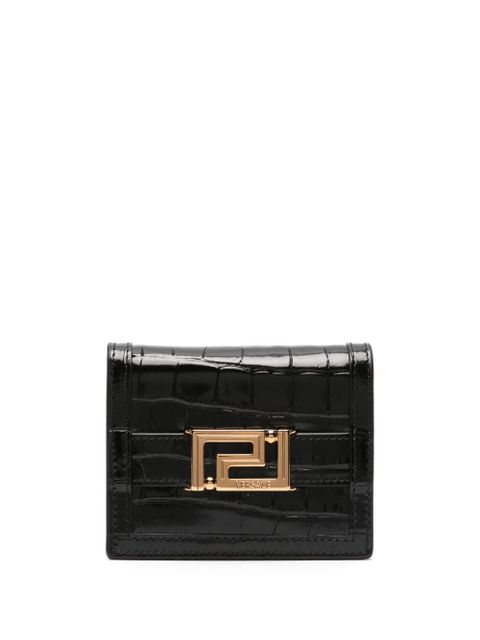 Versace Greca Goddess bi-fold wallet - Black - zdjęcie produktu nr 1
