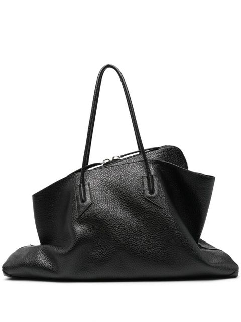The Attico large La Passeggiata tote bag - Black - zdjęcie produktu nr 1