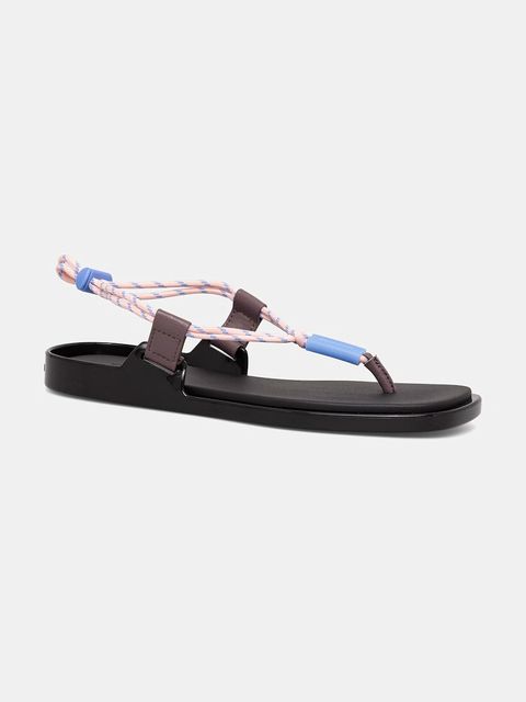 Calvin Klein sandały damskie BEACH SANDAL ROPE PU 2 - zdjęcie produktu nr 1