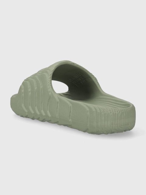 adidas Originals Adilette 22 klapki kolor zielony IG8264
