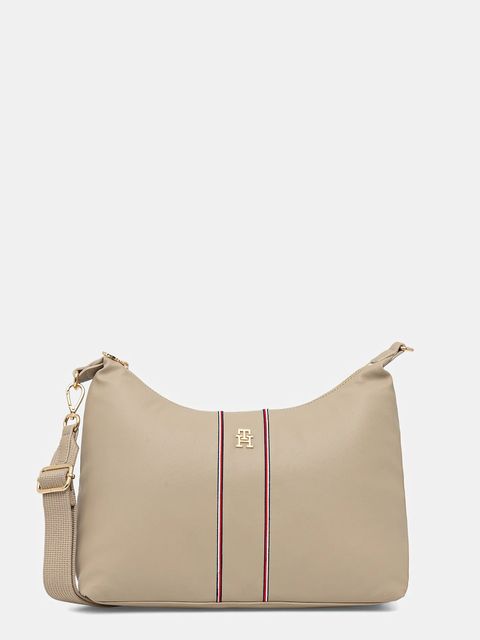 Tommy Hilfiger torebka kolor beżowy AW0AW18000 - zdjęcie produktu nr 1