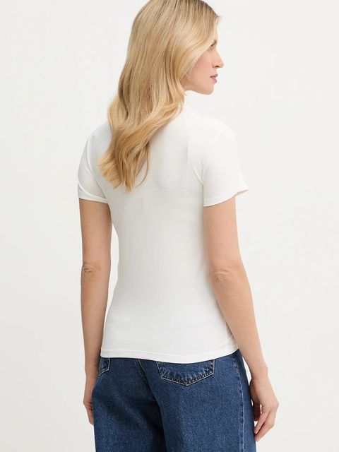 Patrizia Pepe t-shirt damski kolor biały 8M1807 J051