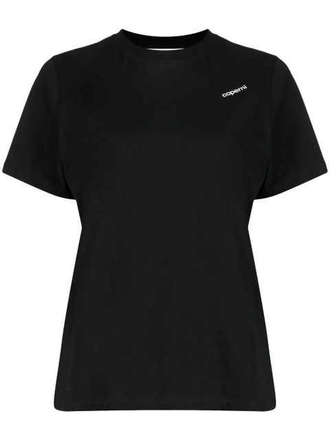 Coperni logo-print short-sleeve T-shirt - Black - zdjęcie produktu nr 1