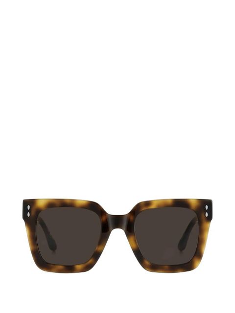 Isabel Marant Eyewear square-frame sunglasses - Brown - zdjęcie produktu nr 1