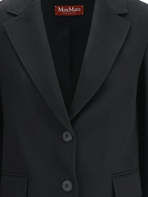 Max Mara button wool suit jacket - Black - zdjęcie produktu nr 2