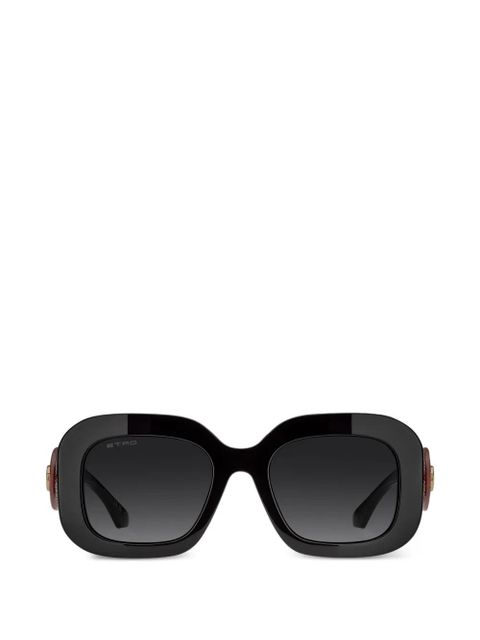 ETRO logo-deail sunglasses - Black - zdjęcie produktu nr 1