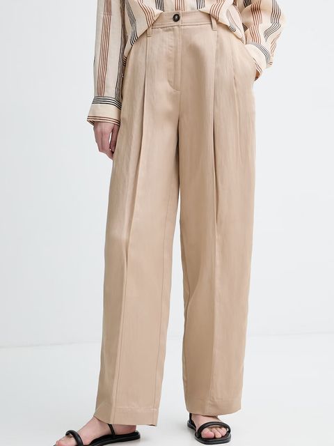 Marc O'Polo spodnie damskie z dodatkiem lnu - zdjęcie produktu nr 1