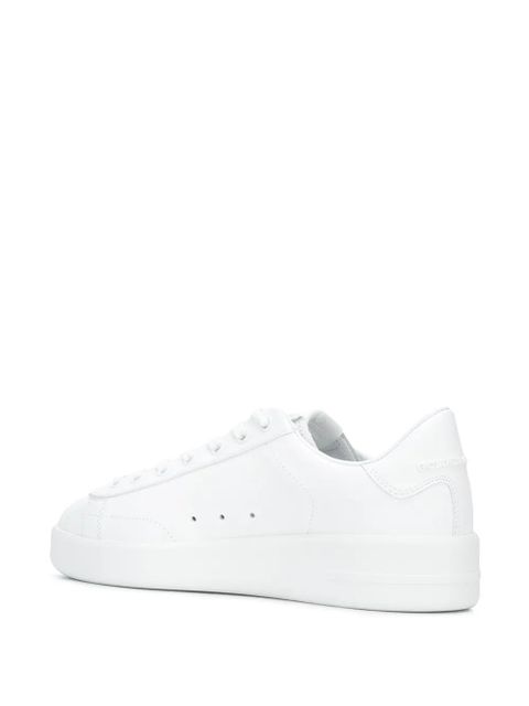 Golden Goose Pure leather low-top sneakers - White