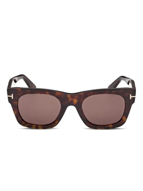 TOM FORD Eyewear square-frame sunglasses - Brown - zdjęcie produktu nr 1