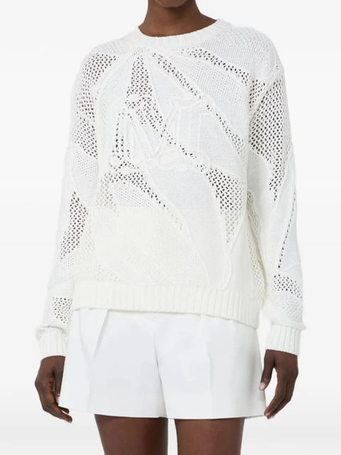 Max Mara knited jumper - White - zdjęcie produktu nr 2