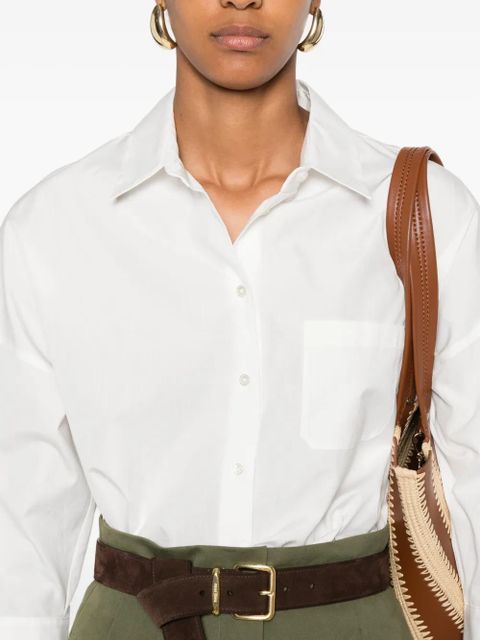 Weekend Max Mara three-quarter sleeve shirt - White