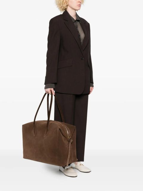 Yuzefi top-handle tote bag - Brown