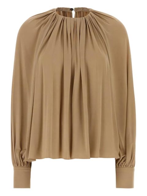 Ferragamo long-sleeve blouse - Neutrals - zdjęcie produktu nr 1