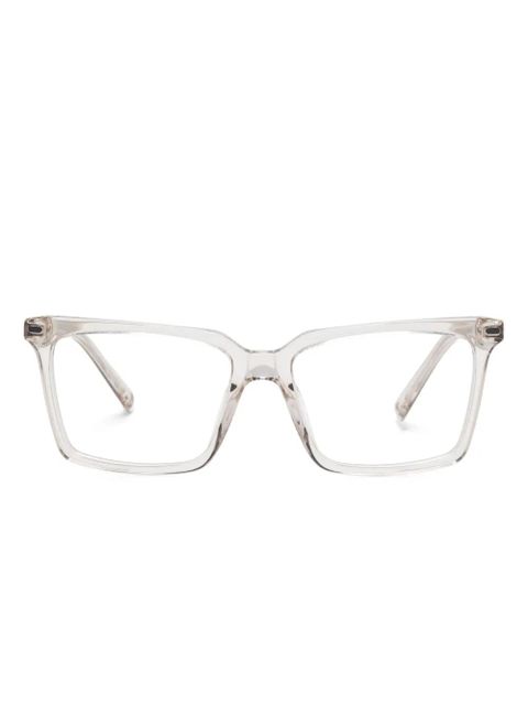 Miu Miu Eyewear transparent glasses - White - zdjęcie produktu nr 1