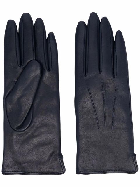 Aspinal Of London leather gloves - Blue - zdjęcie produktu nr 1