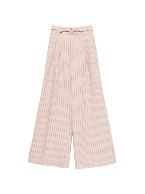 ZIMMERMANN Alchemy striped trousers - Pink - zdjęcie produktu nr 1