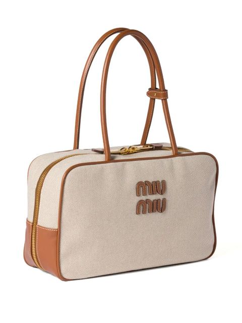 Miu Miu Beau tote bag - Neutrals