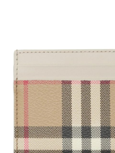Burberry Check card case - Neutrals - zdjęcie produktu nr 2