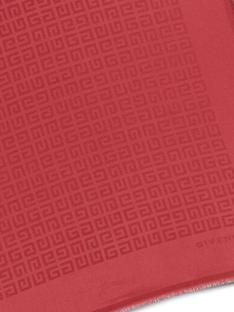 Givenchy 4G-print scarf - Red - zdjęcie produktu nr 2
