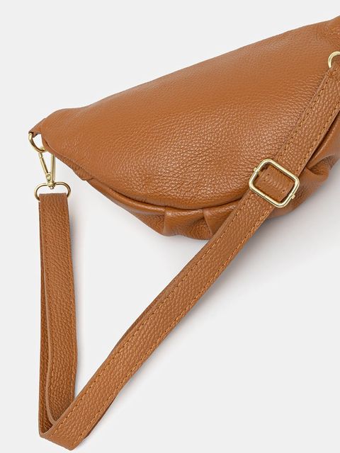 Answear.LAB nerka skórzana kolor brązowy