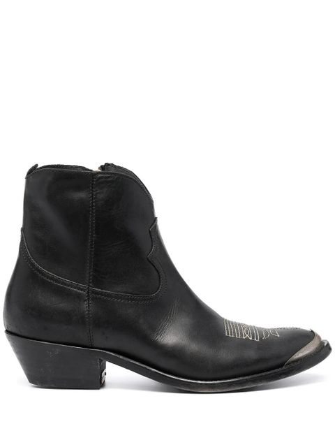 Golden Goose Young cowboy boots - Black - zdjęcie produktu nr 1