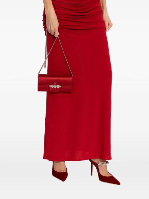 Jimmy Choo crystal chain wallet - Red - zdjęcie produktu nr 2