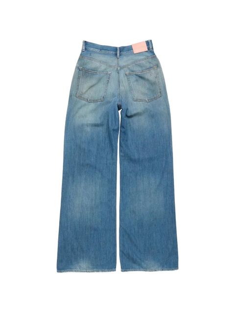 Acne Studios logo-patch jeans - Blue - zdjęcie produktu nr 2