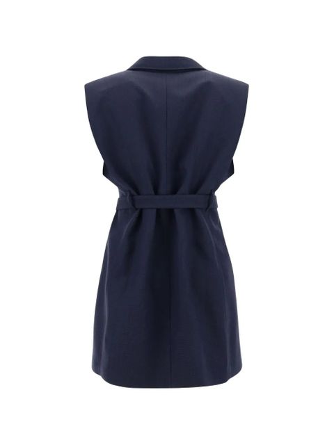 Prada single-breasted gilet - Blue - zdjęcie produktu nr 2